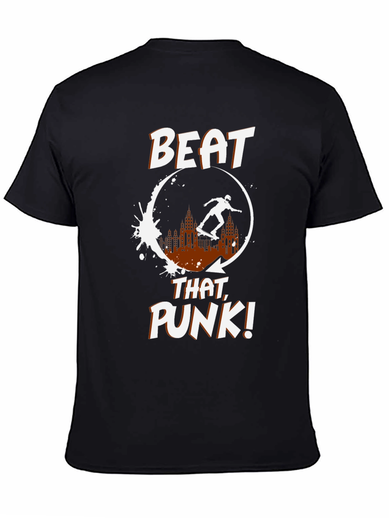 Beat That Punk! Skater Graphic Tee