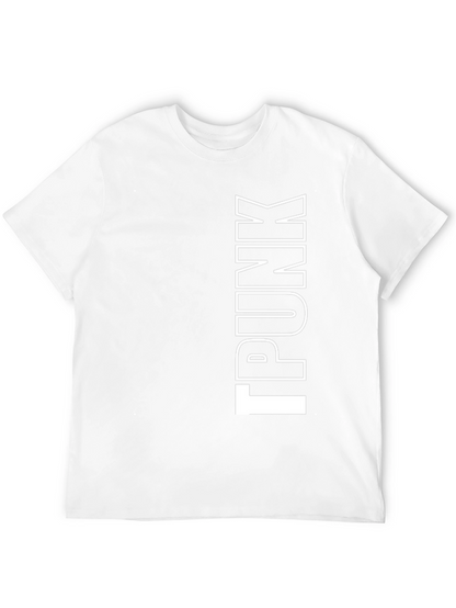 Punk Graphic Print Black T-Shirt