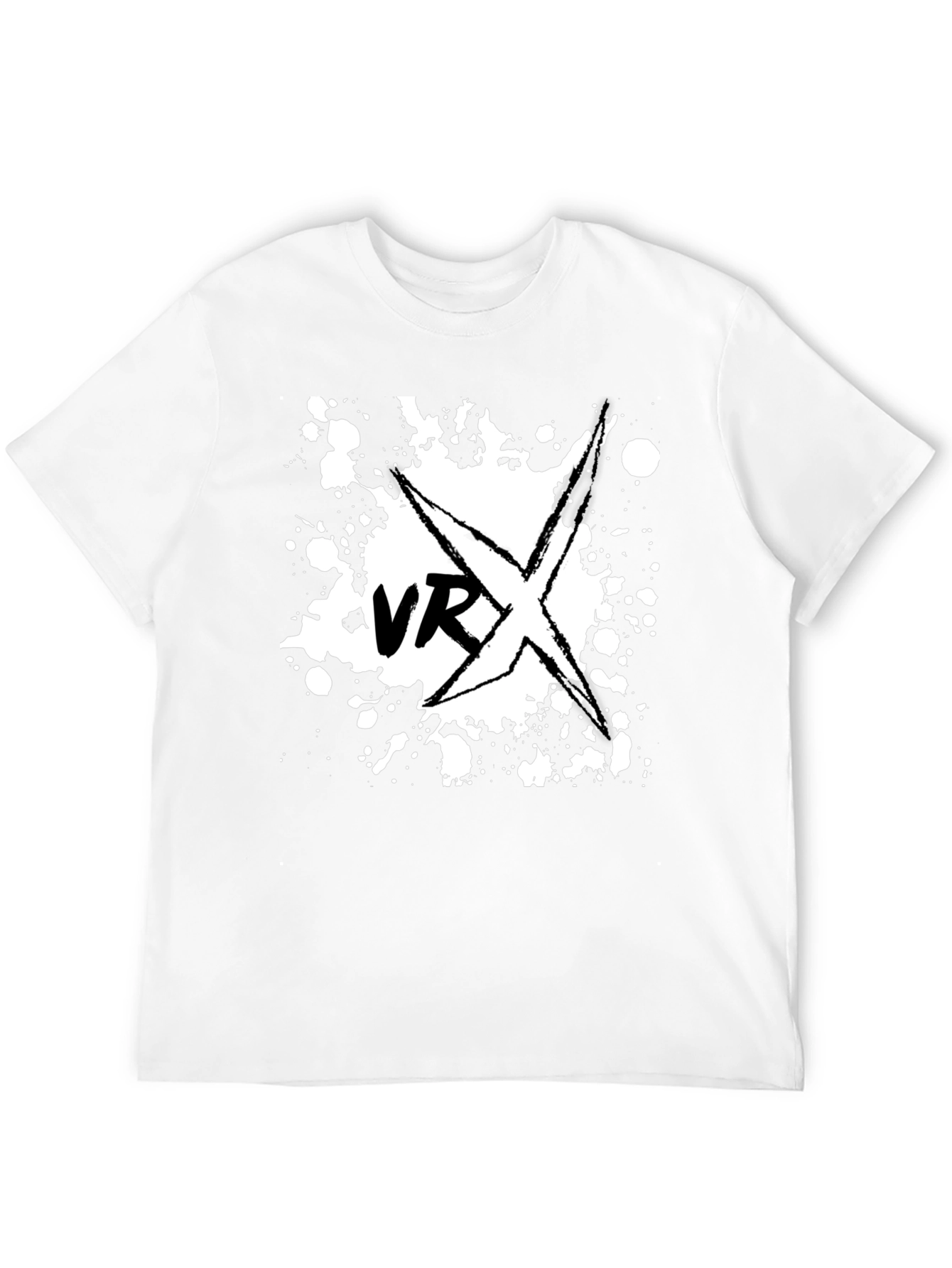 VRX Graphic Tee - Black Cotton T-Shirt