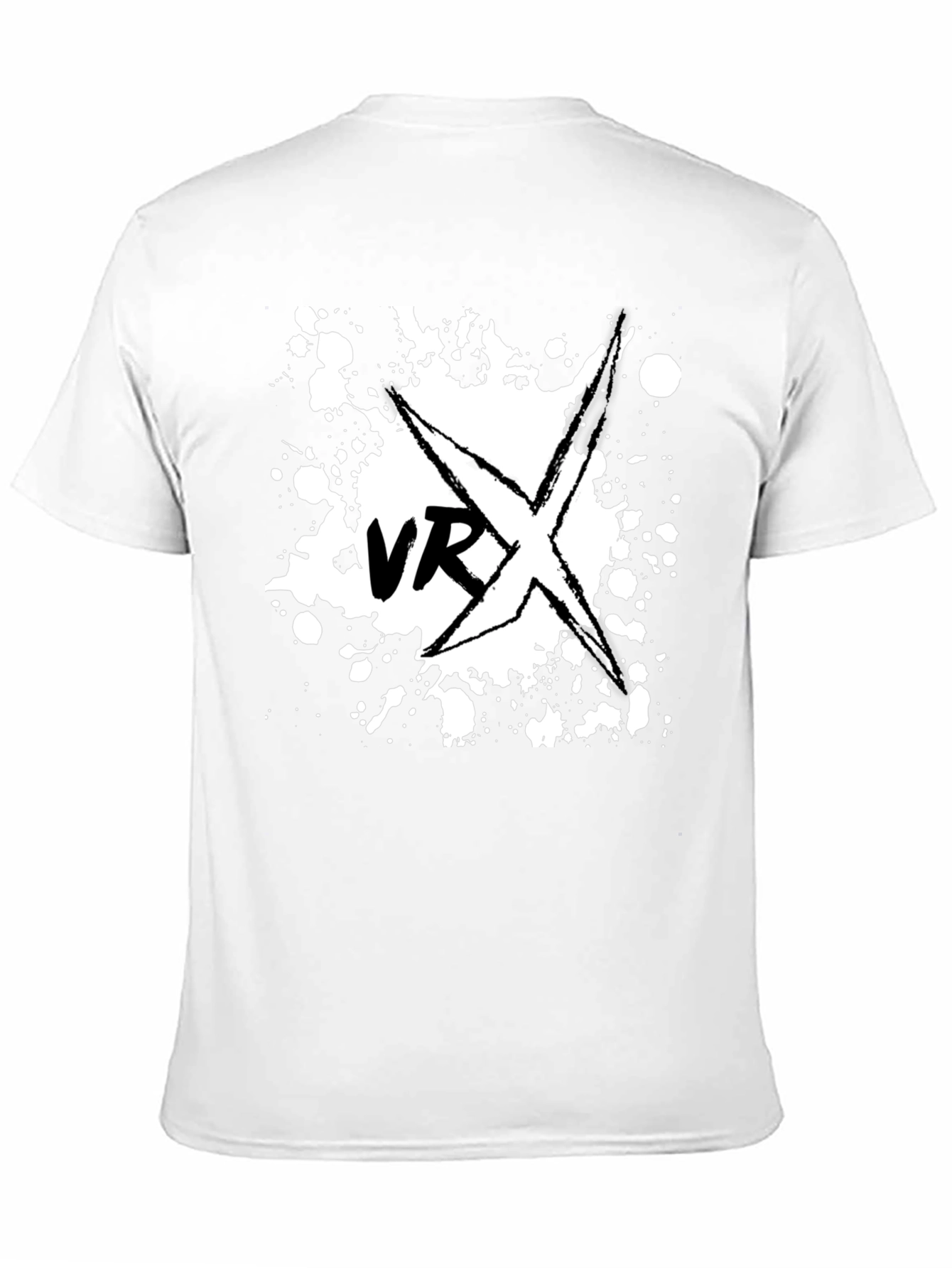VRX Graphic Tee - Black Cotton T-Shirt