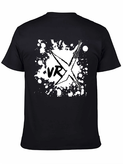 VRX Graphic Tee - Black Cotton T-Shirt