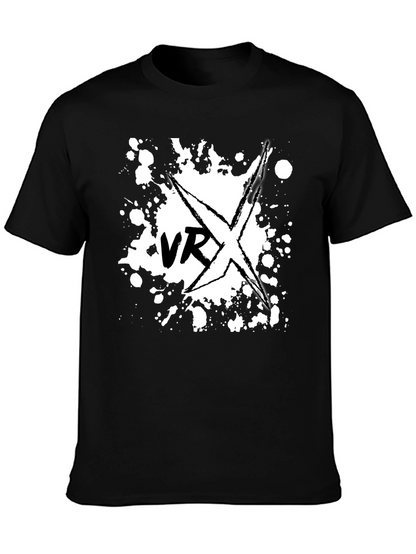 VRX Graphic Tee - Black Cotton T-Shirt