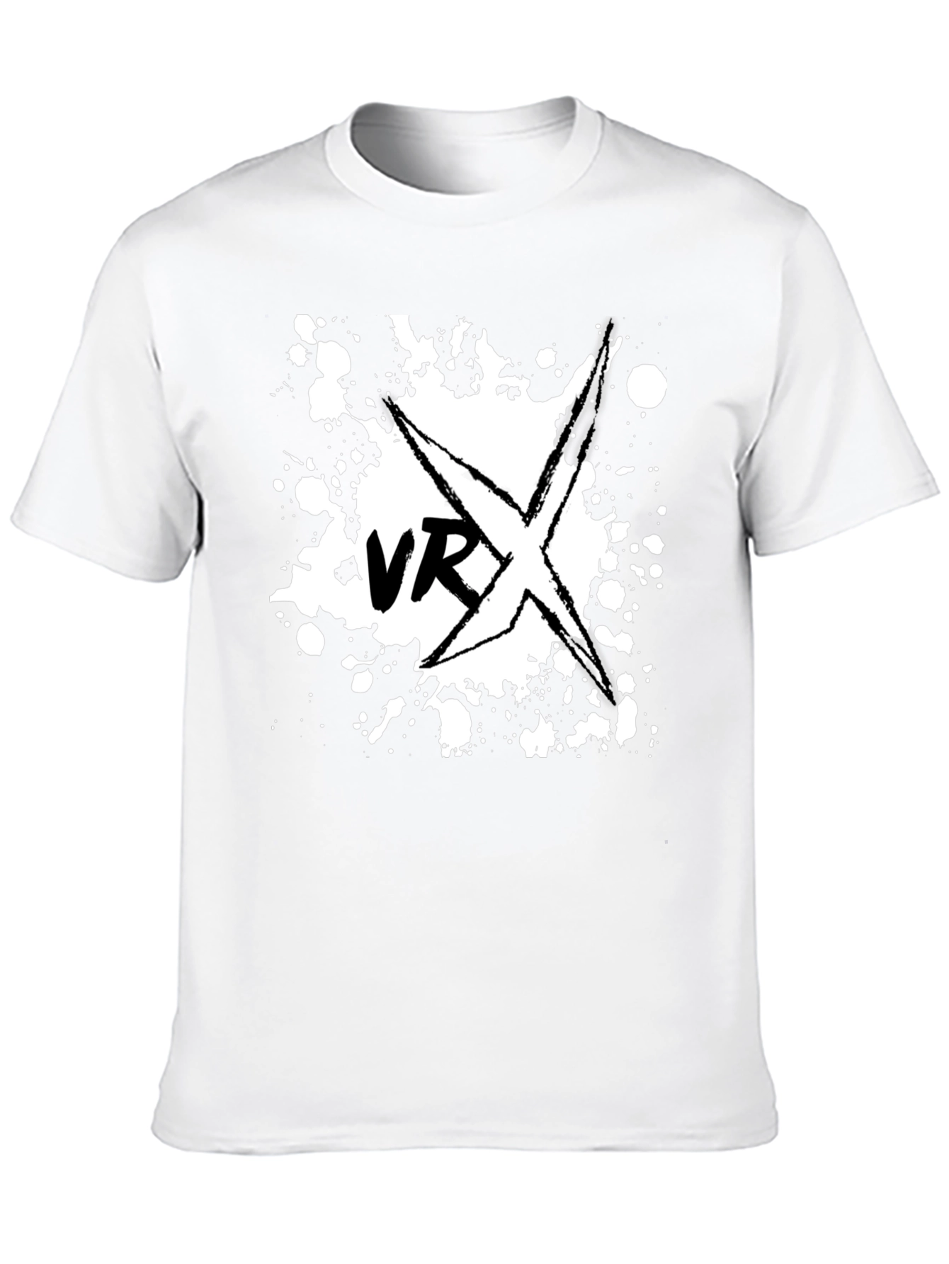 VRX Graphic Tee - Black Cotton T-Shirt
