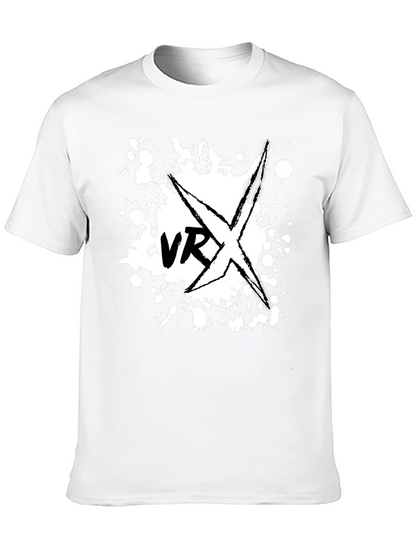 VRX Graphic Tee - Black Cotton T-Shirt