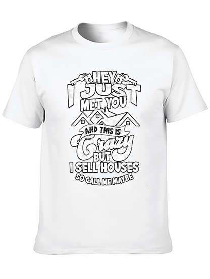 Funny Realtor T-Shirt - So Call Me Maybe