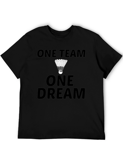 One Team One Dream Badminton T-Shirt