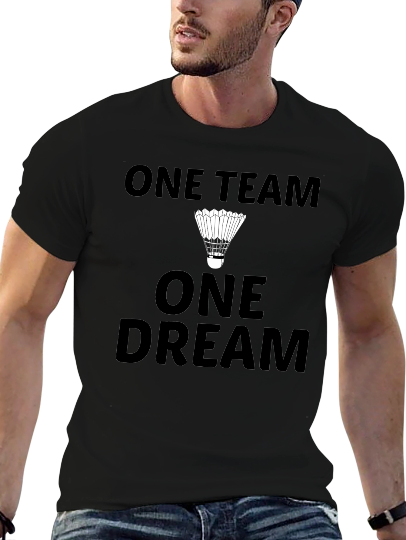 One Team One Dream Badminton T-Shirt