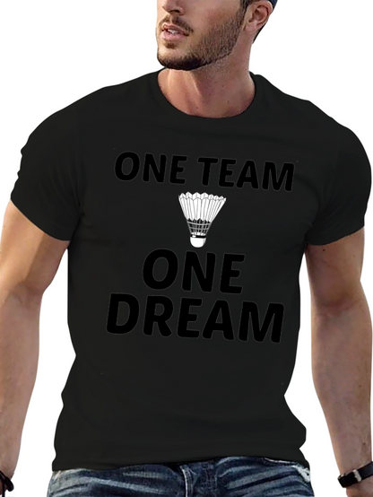 One Team One Dream Badminton T-Shirt