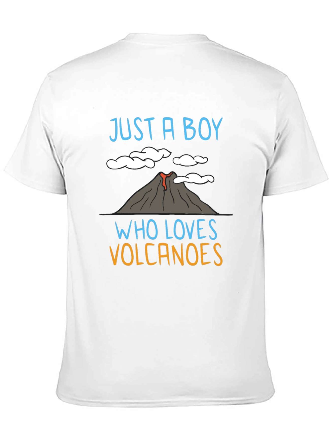 Boy Who Loves Volcanoes Graphic T-Shirt