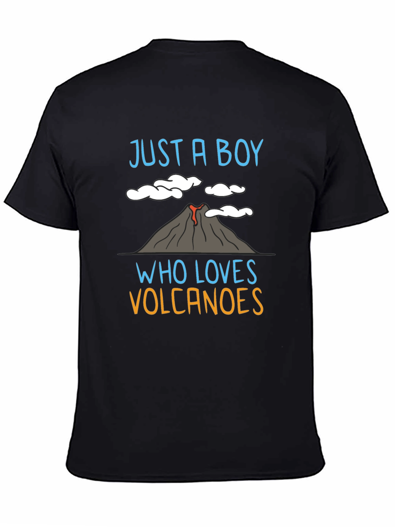 Boy Who Loves Volcanoes Graphic T-Shirt