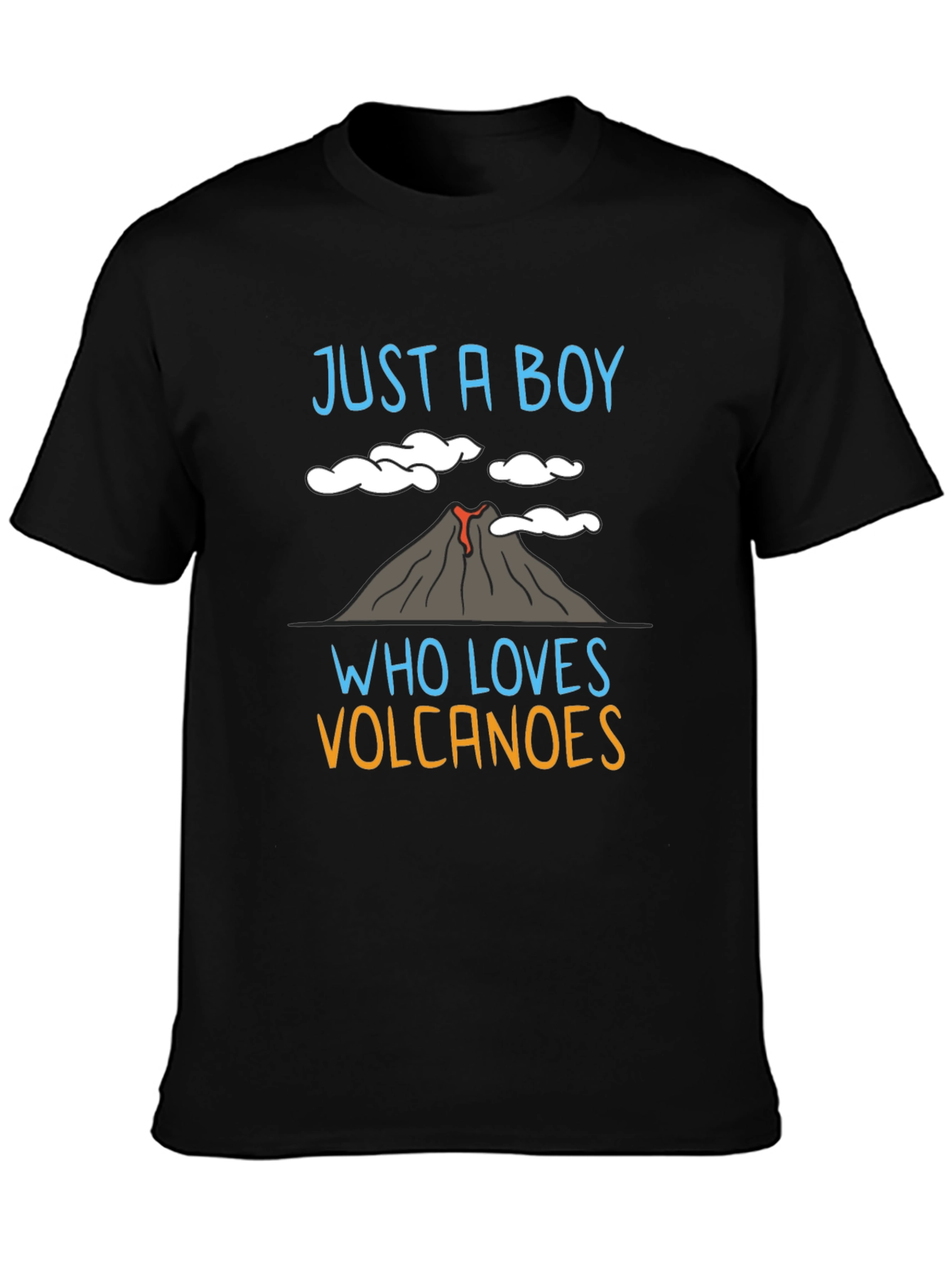 Boy Who Loves Volcanoes Graphic T-Shirt