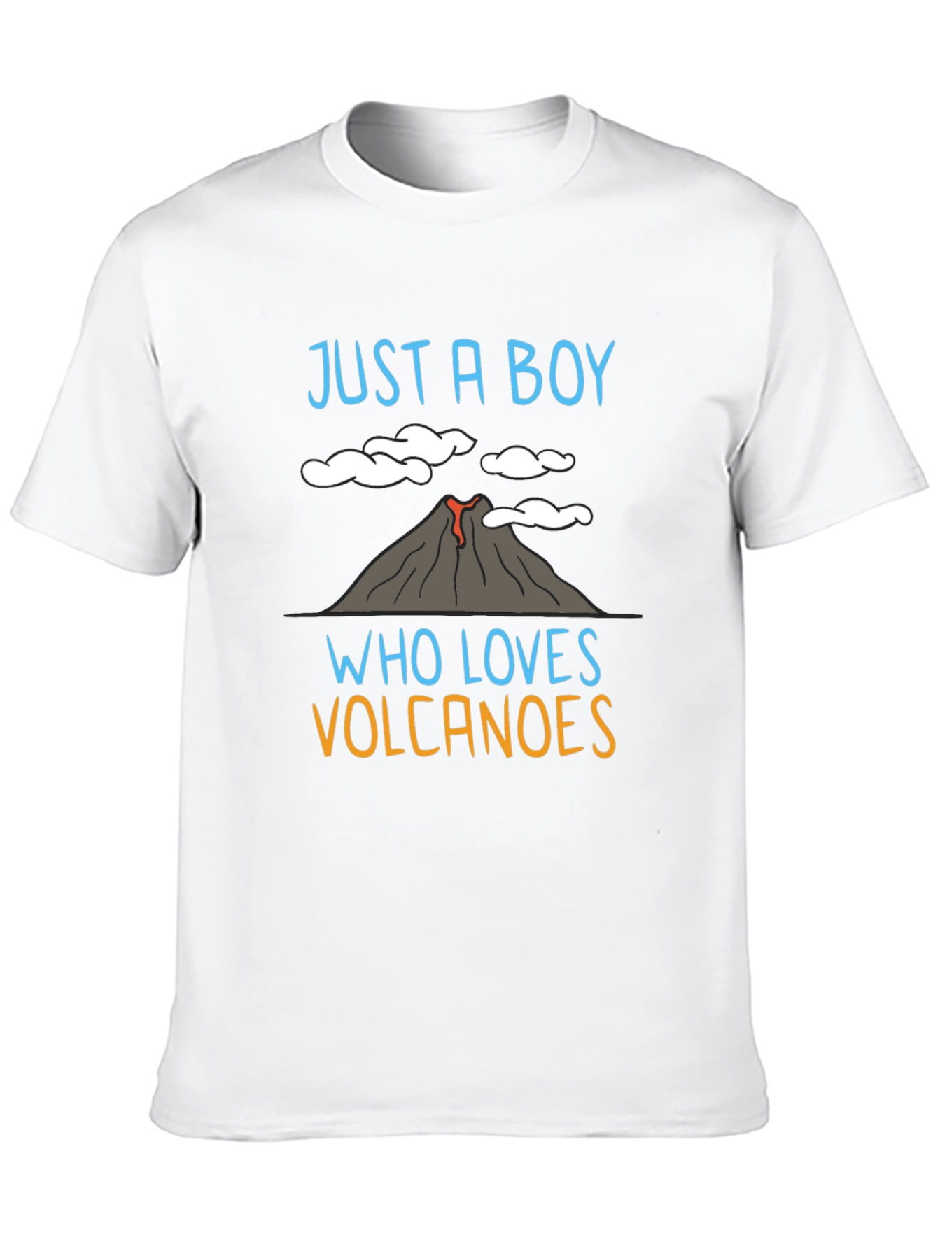 Boy Who Loves Volcanoes Graphic T-Shirt