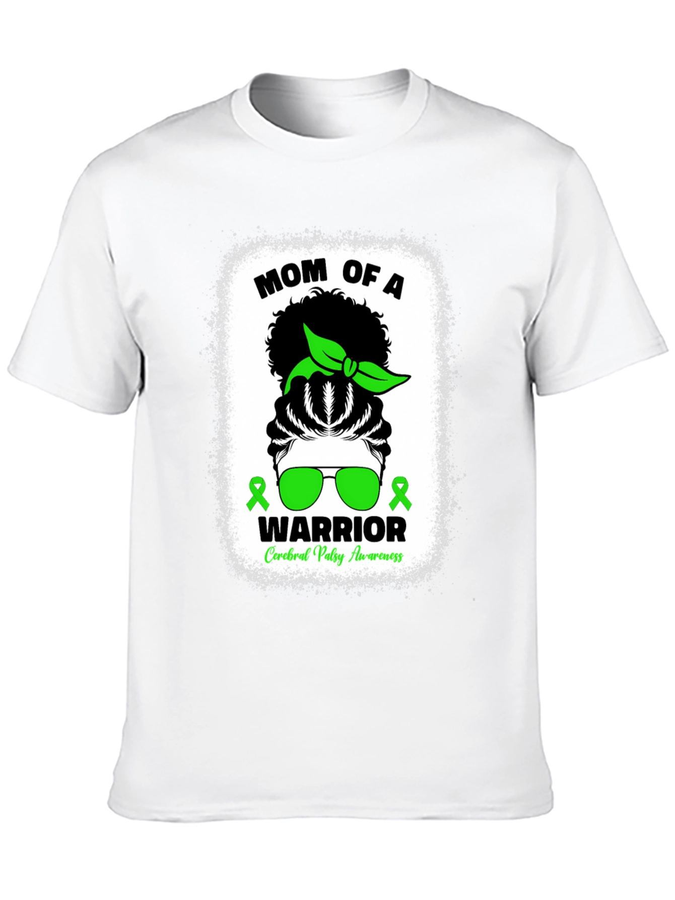Mom of a Warrior Cerebral Palsy Awareness T-Shirt