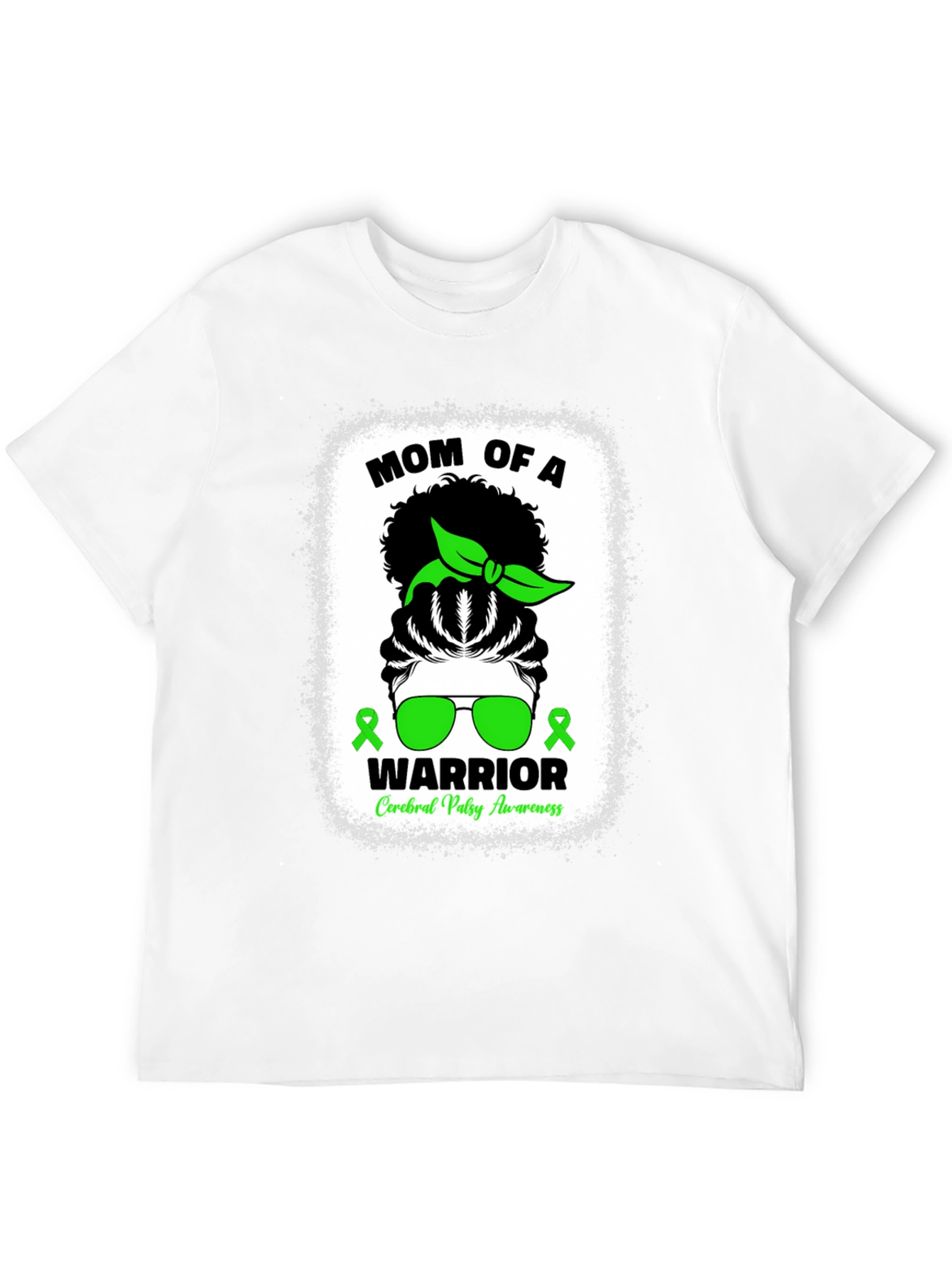 Mom of a Warrior Cerebral Palsy Awareness T-Shirt