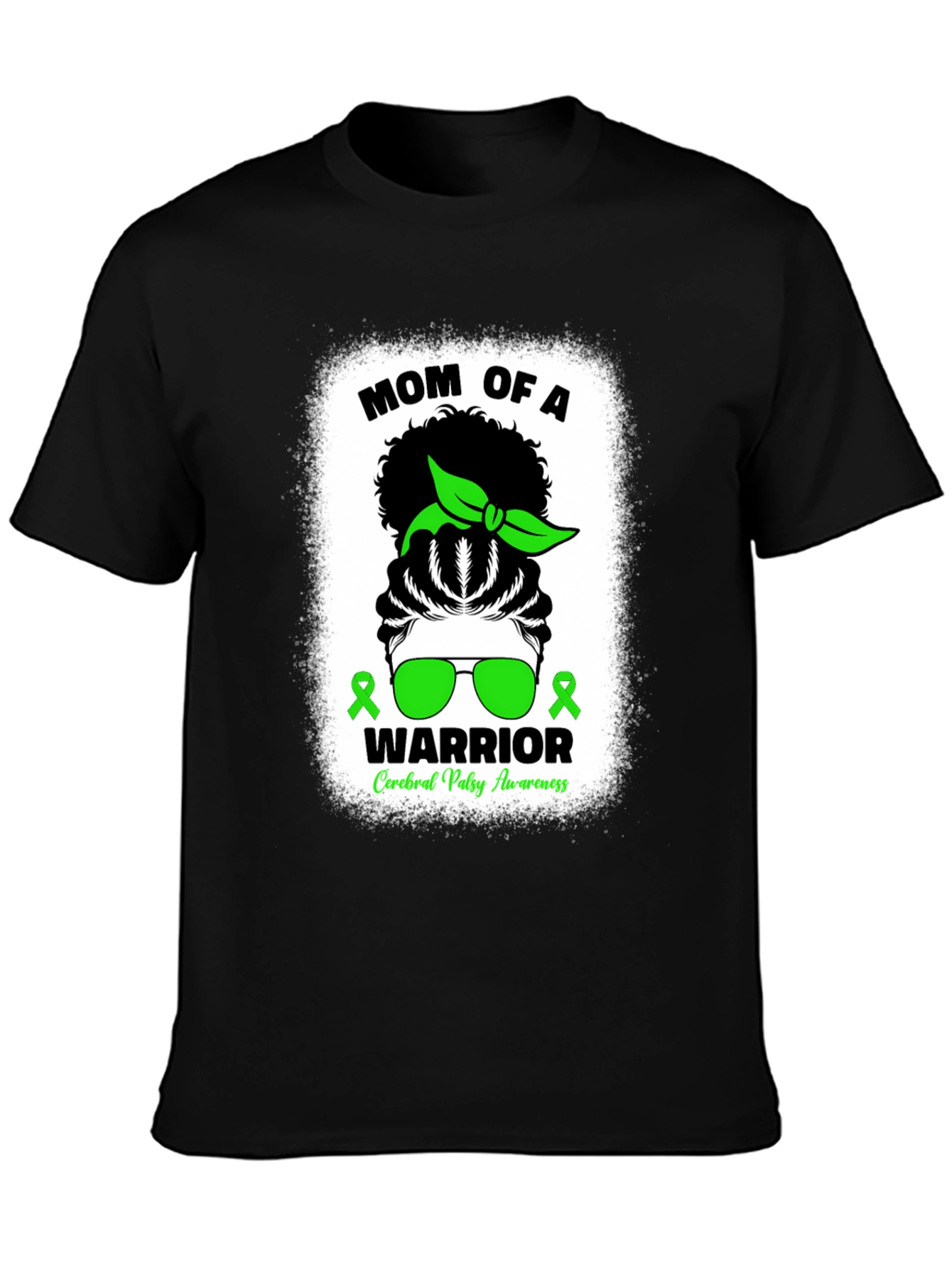 Mom of a Warrior Cerebral Palsy Awareness T-Shirt