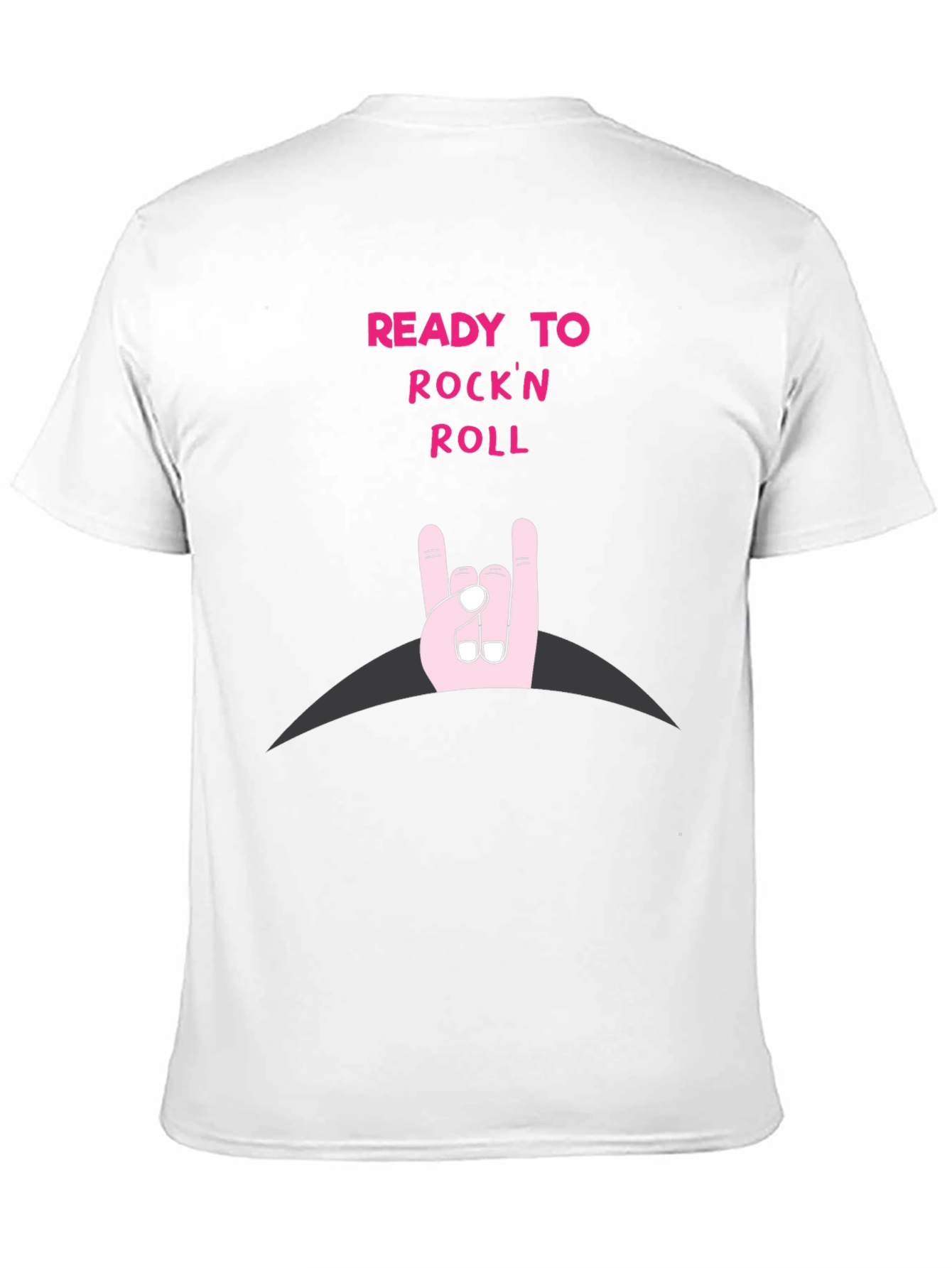 Ready to Rockn Roll Black T-Shirt