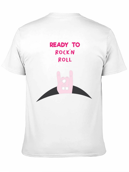 Ready to Rockn Roll Black T-Shirt
