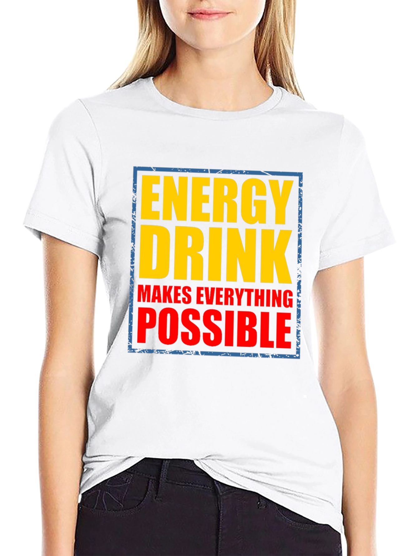 Energy Drink Makes Everything Possible Graphic Tee