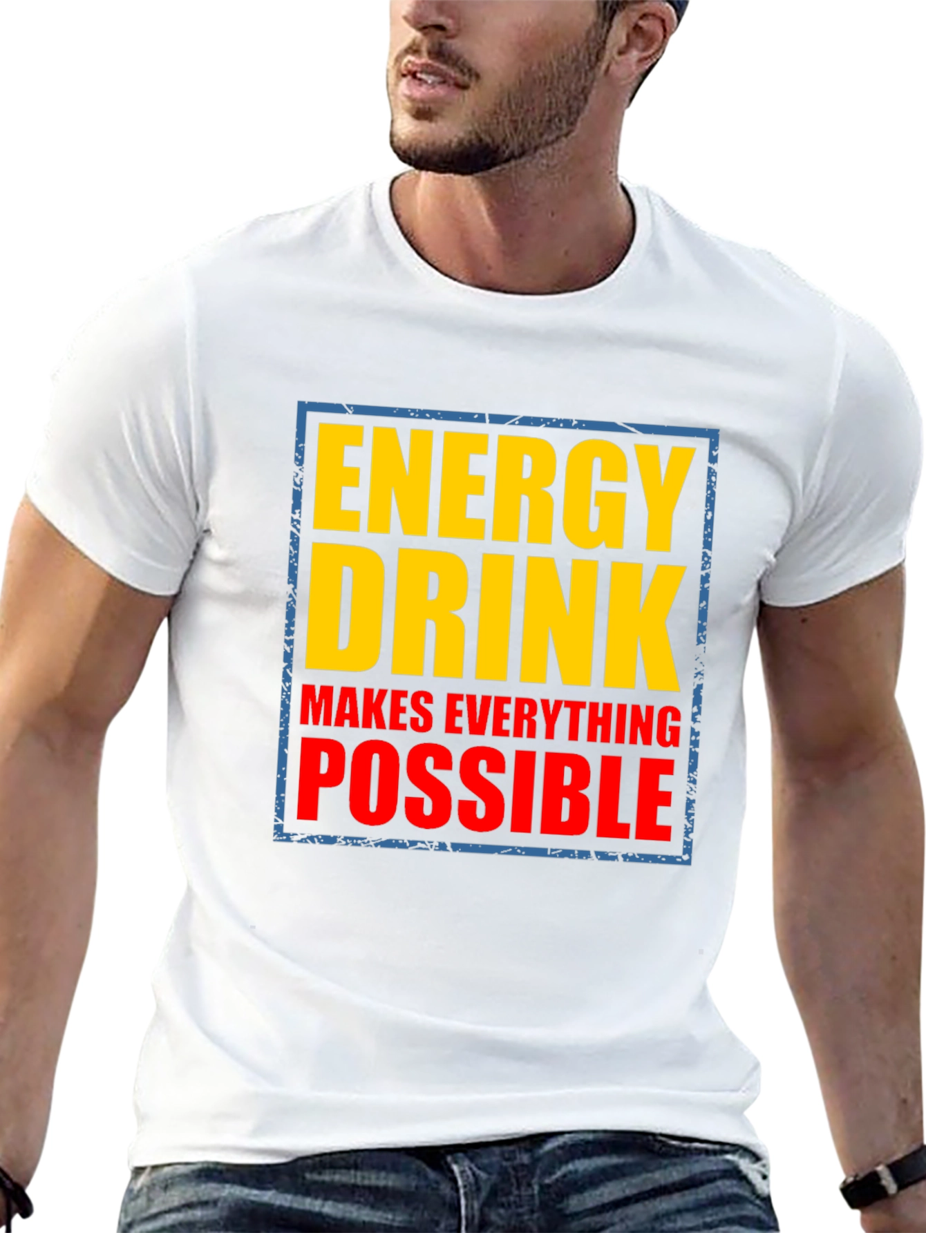 Energy Drink Makes Everything Possible Graphic Tee