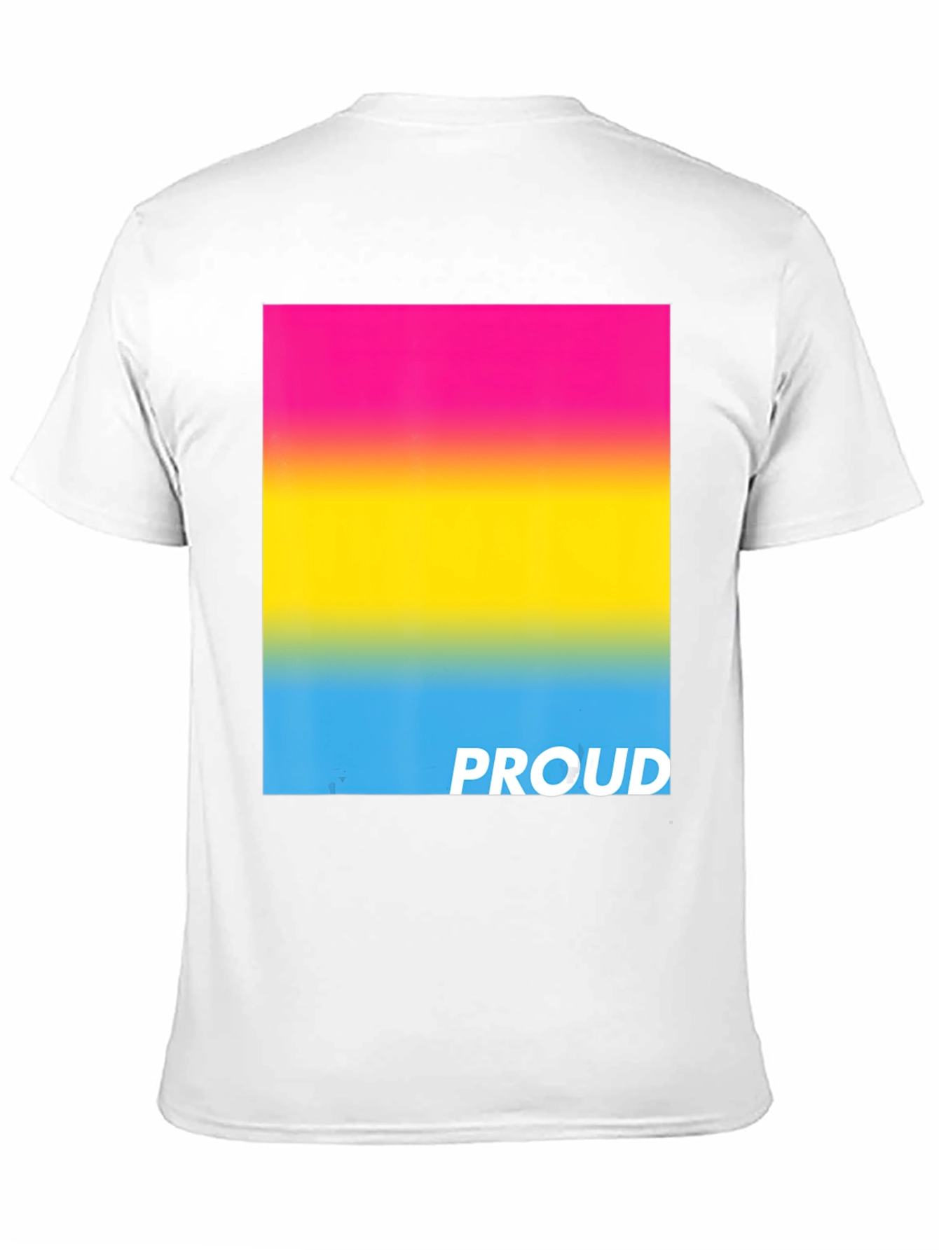 Pansexual Pride T-Shirt - Black Cotton Blend Tee
