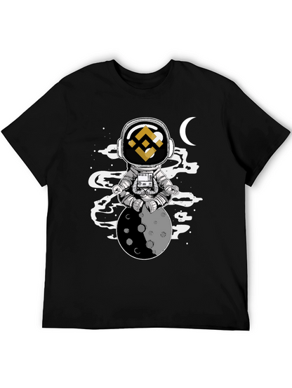 Astronaut Binance Moon T-Shirt
