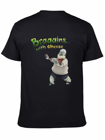 Zombie Brains With Cheese Graphic Tee