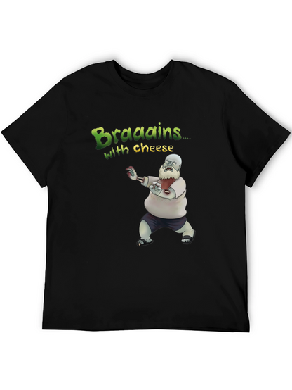 Zombie Brains With Cheese Graphic Tee