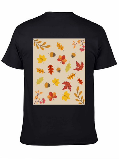 Fall Leaves Pattern T-Shirt