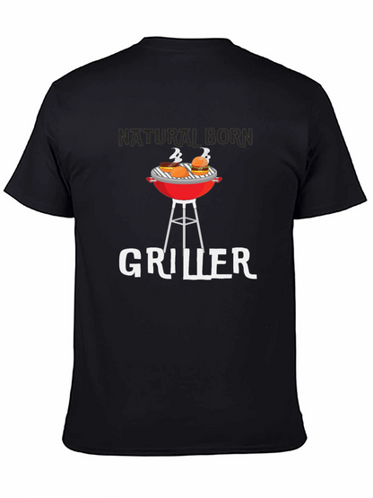 Natural Born Griller Black T-Shirt