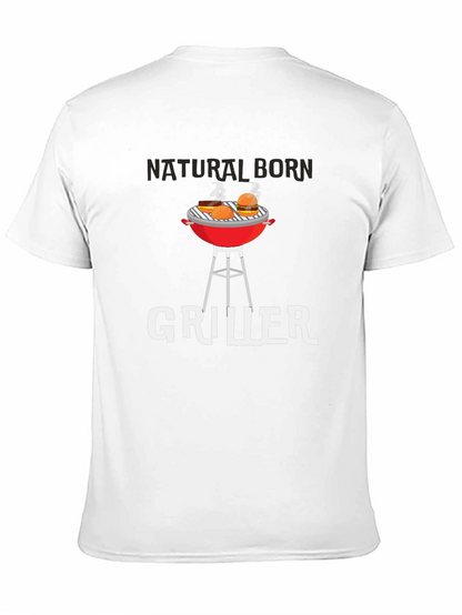 Natural Born Griller Black T-Shirt