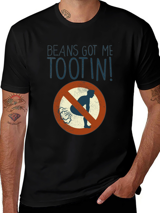 Beans Got Me Tootin Graphic Novelty T-Shirt