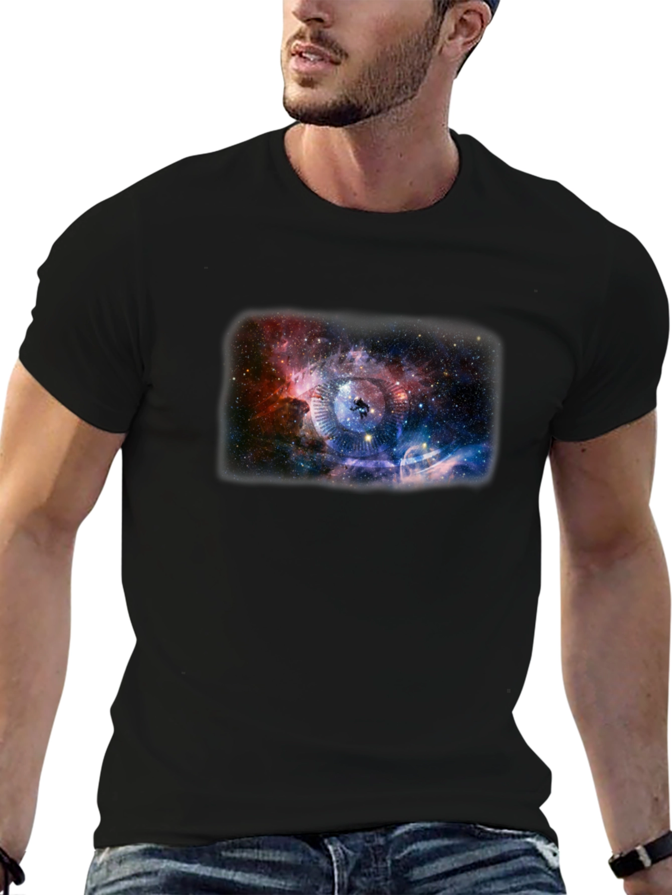 Cosmic Galaxy Graphic T-Shirt