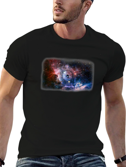 Cosmic Galaxy Graphic T-Shirt