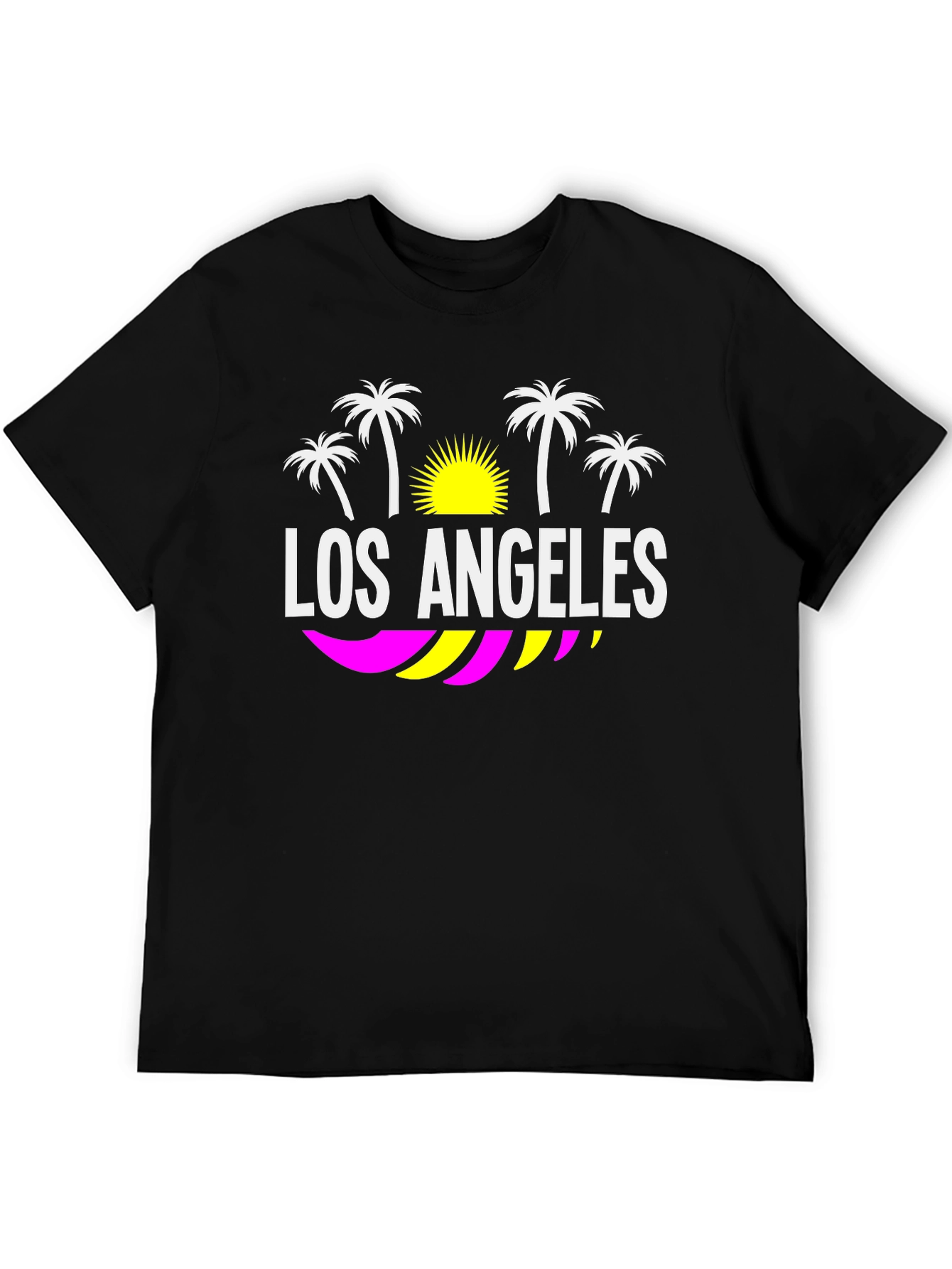 Los Angeles Palm Tree T-Shirt - California Vibes