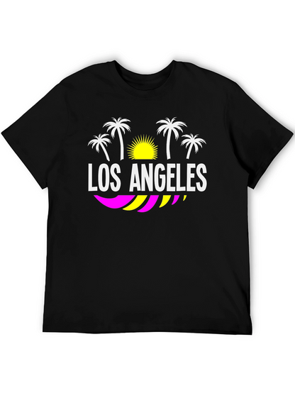 Los Angeles Palm Tree T-Shirt - California Vibes
