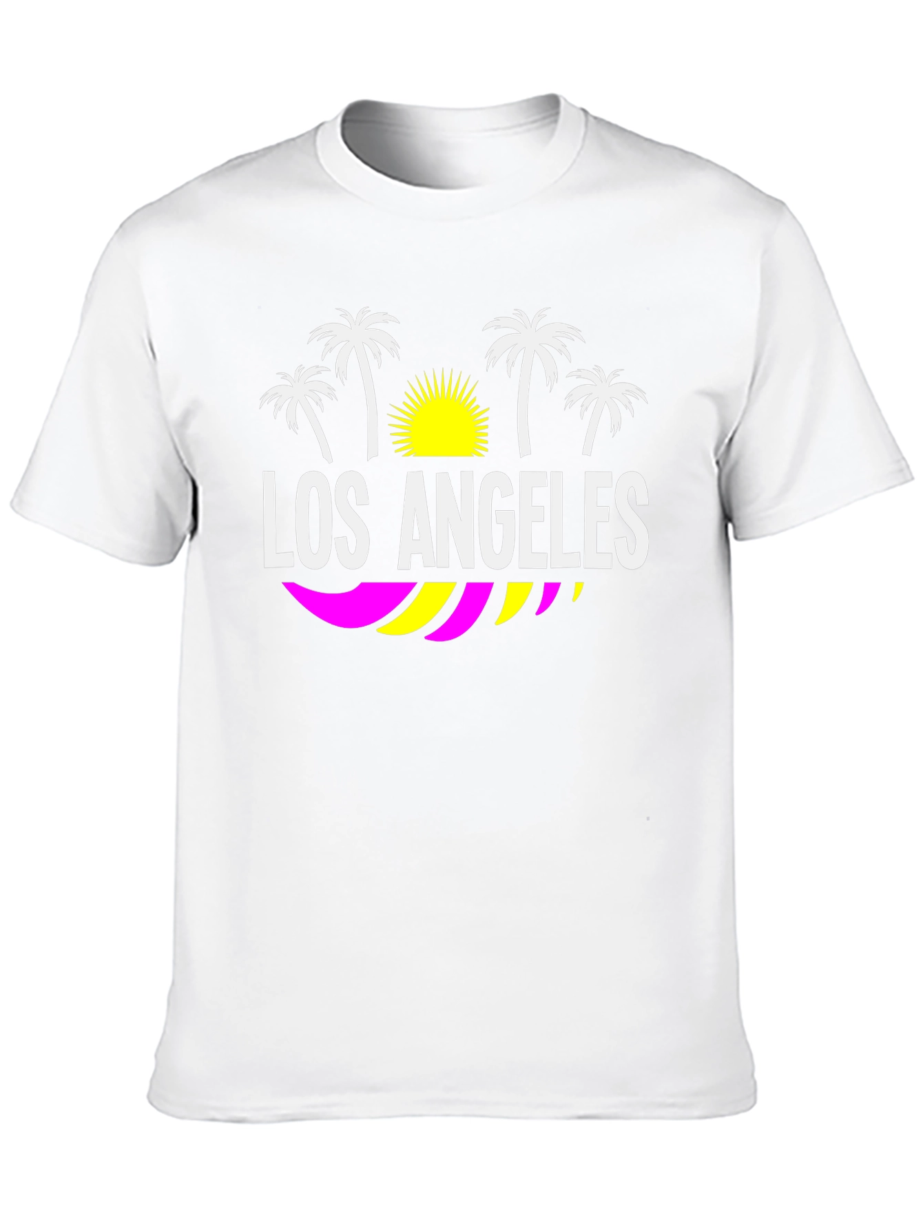Los Angeles Palm Tree T-Shirt - California Vibes