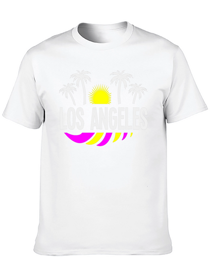 Los Angeles Palm Tree T-Shirt - California Vibes
