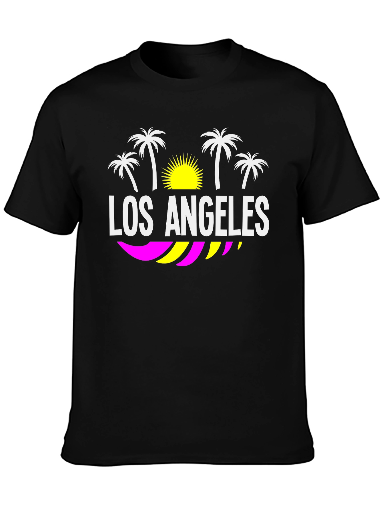 Los Angeles Palm Tree T-Shirt - California Vibes