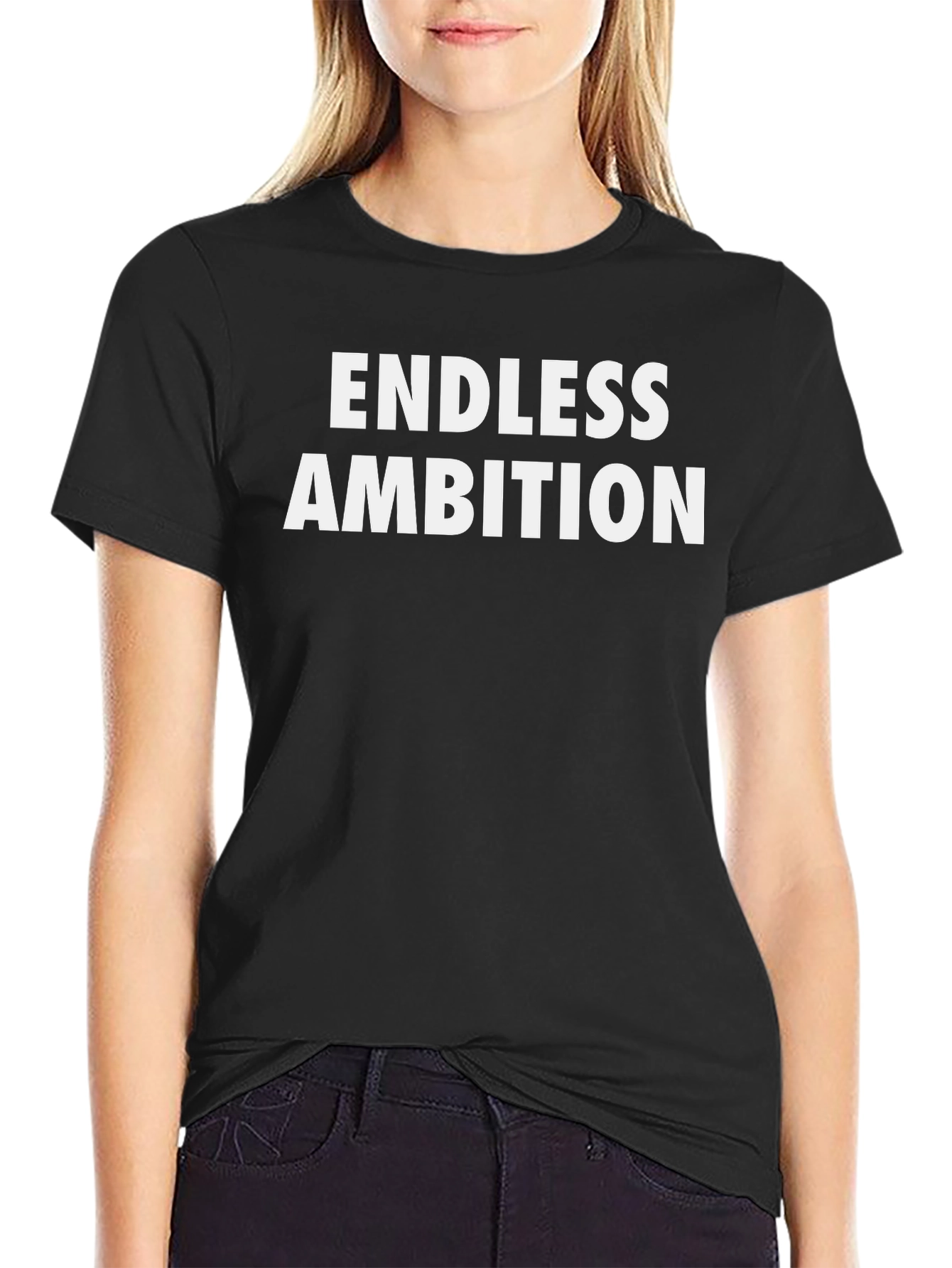 Endless Ambition Graphic Tee - Black