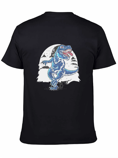 Dino T-Shirt - Blue T-Rex Design