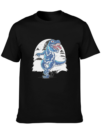 Dino T-Shirt - Blue T-Rex Design