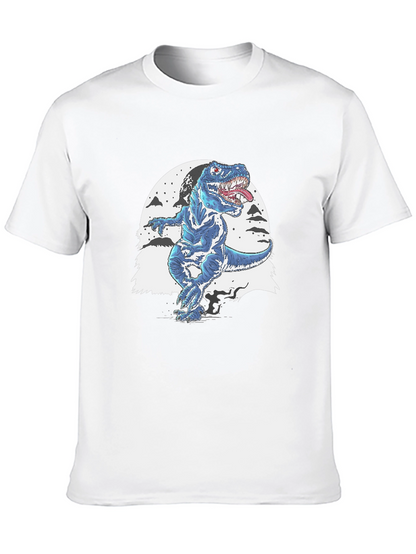 Dino T-Shirt - Blue T-Rex Design