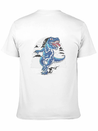 Dino T-Shirt - Blue T-Rex Design