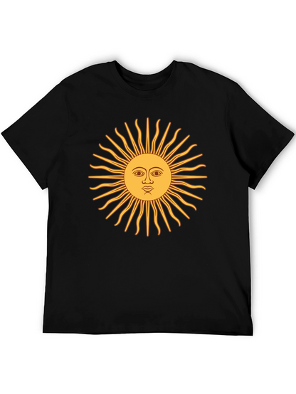 Sun Graphic Black T-Shirt