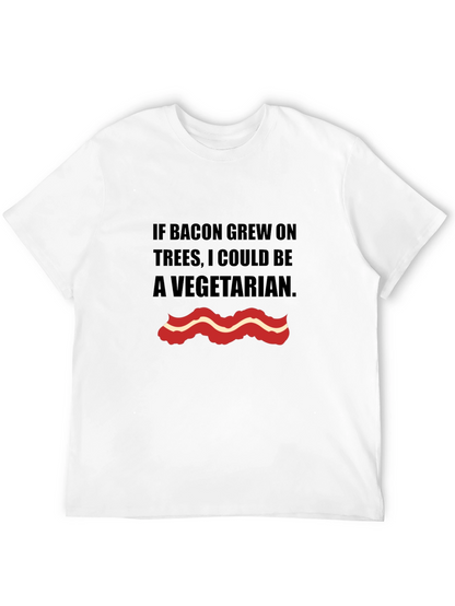 Bacon Trees Vegetarian Graphic T-Shirt