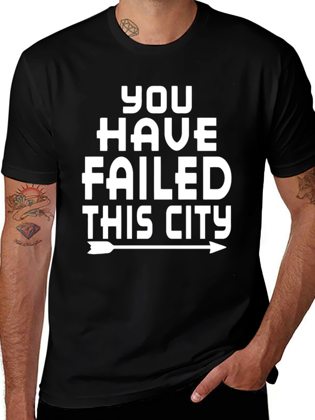 You Have Failed This City Graphic Tee