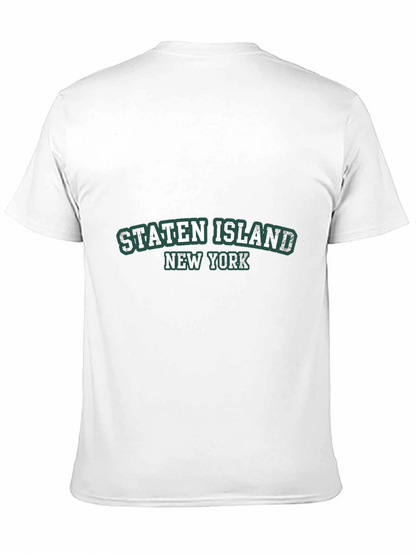 Staten Island NY Black Tee Shirt