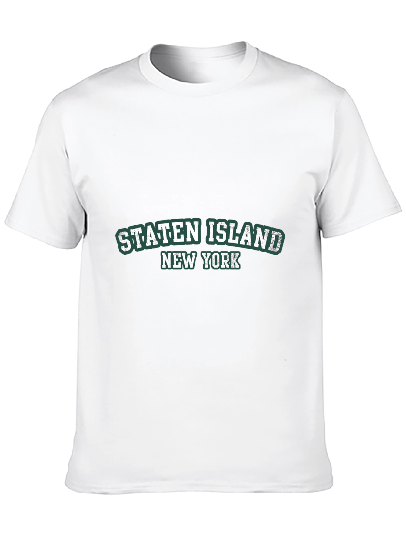 Staten Island NY Black Tee Shirt