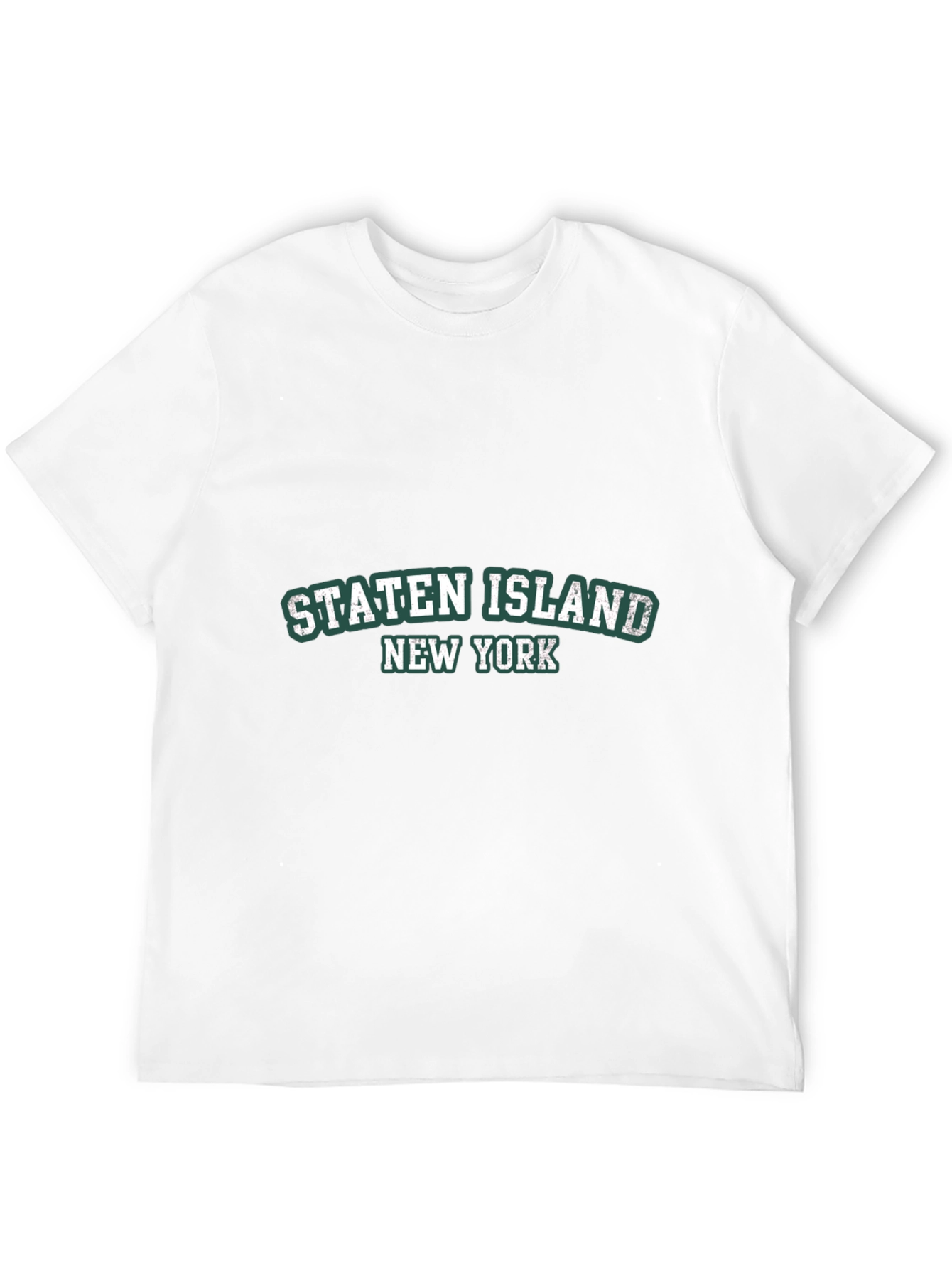 Staten Island NY Black Tee Shirt
