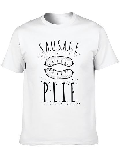 Sausage Plie Black Graphic T-Shirt